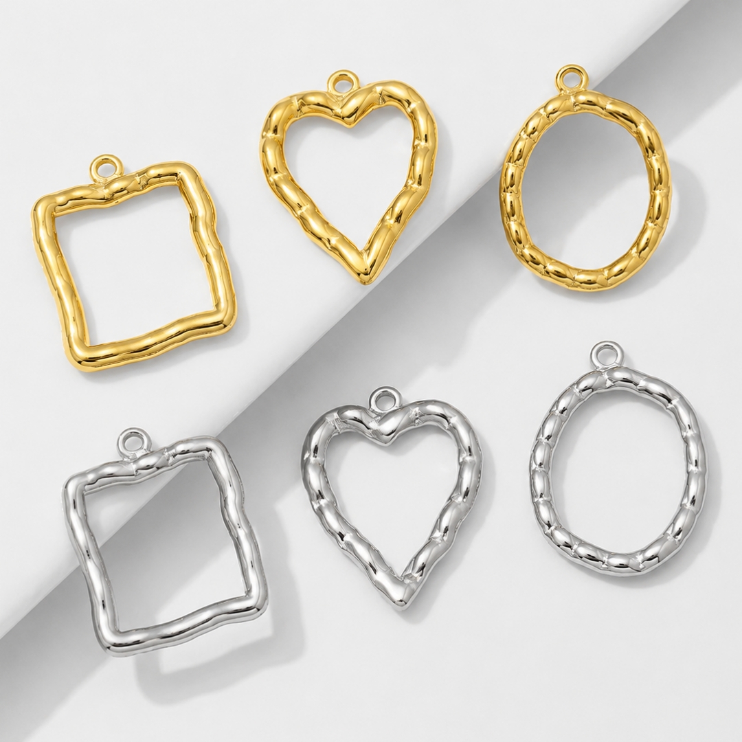Resin Crafts Diy - 5 pezzi di ciondoli artigianali in