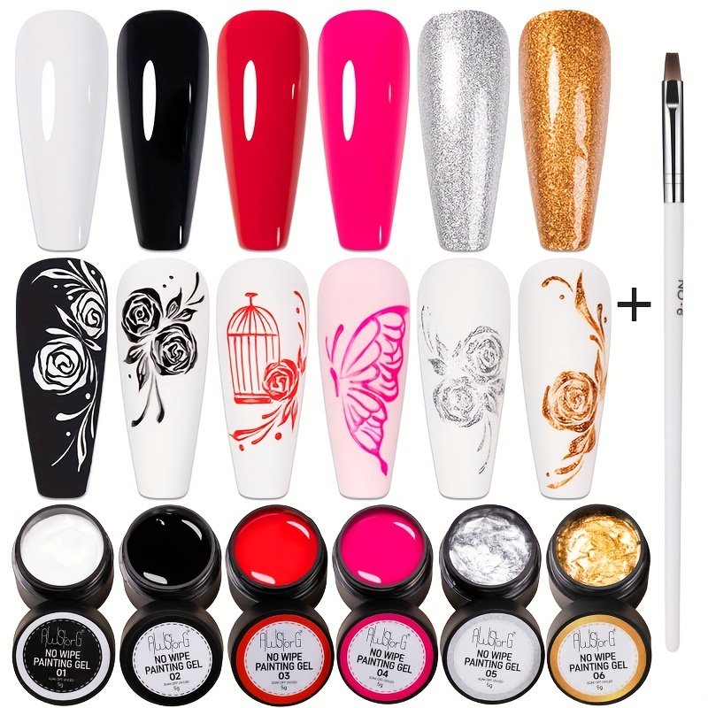 Resin Glitter Pack - AWStorG 7 Pz/set Non Che Scorre