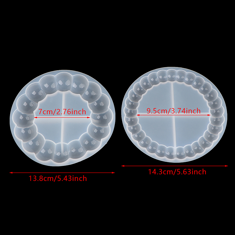 Coaster Mold Round - Stampo per sottobicchieri e vassoi rotondi