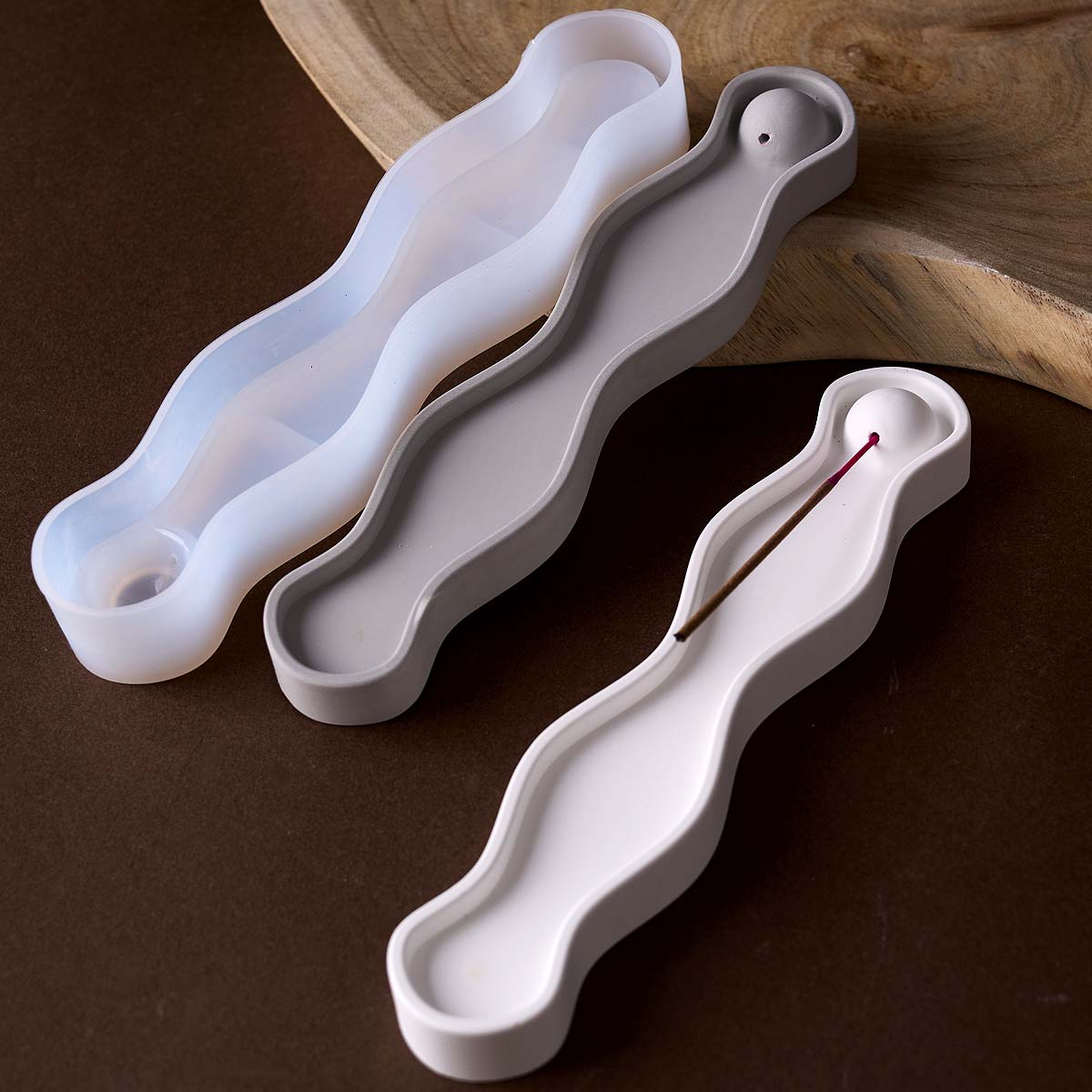 Serving Tray Mold - Vassoio per inserti di incenso lungo