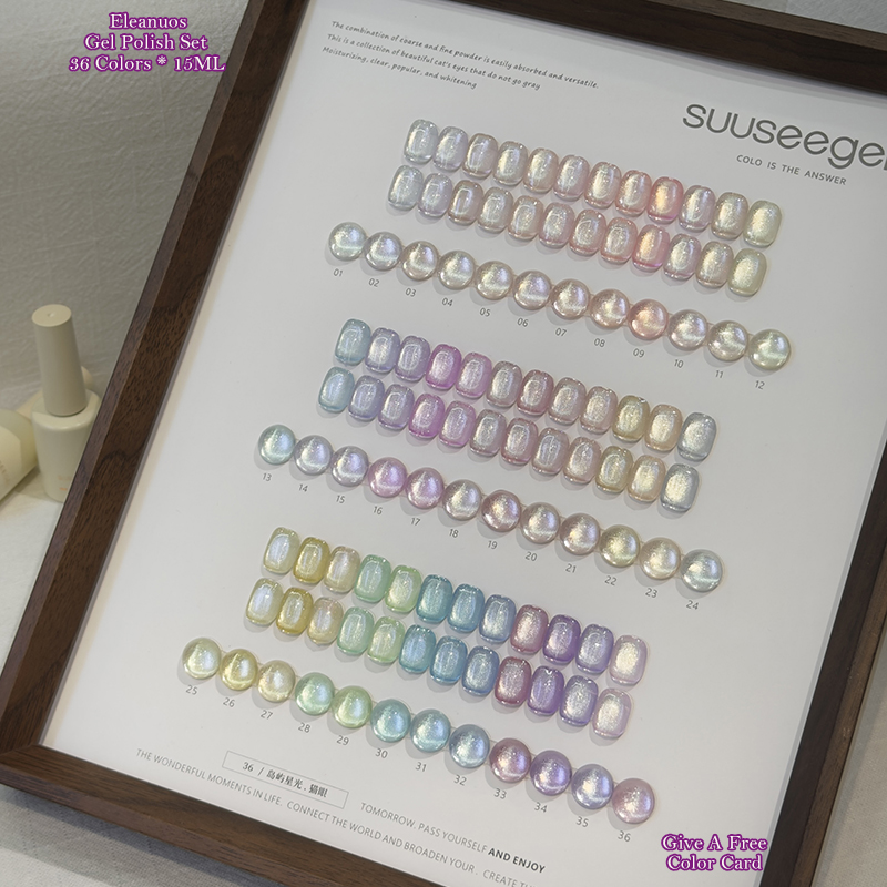 Set di 36 Smalti Gel Effetto O - Resin Glitter Pack recensione e prezzo